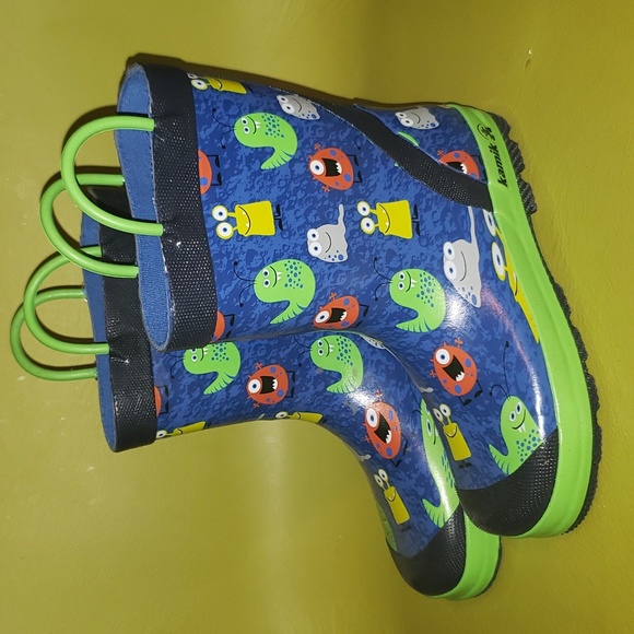 Kamik Boys Monster Rain Boots- Waterproof - Picture 1 of 9